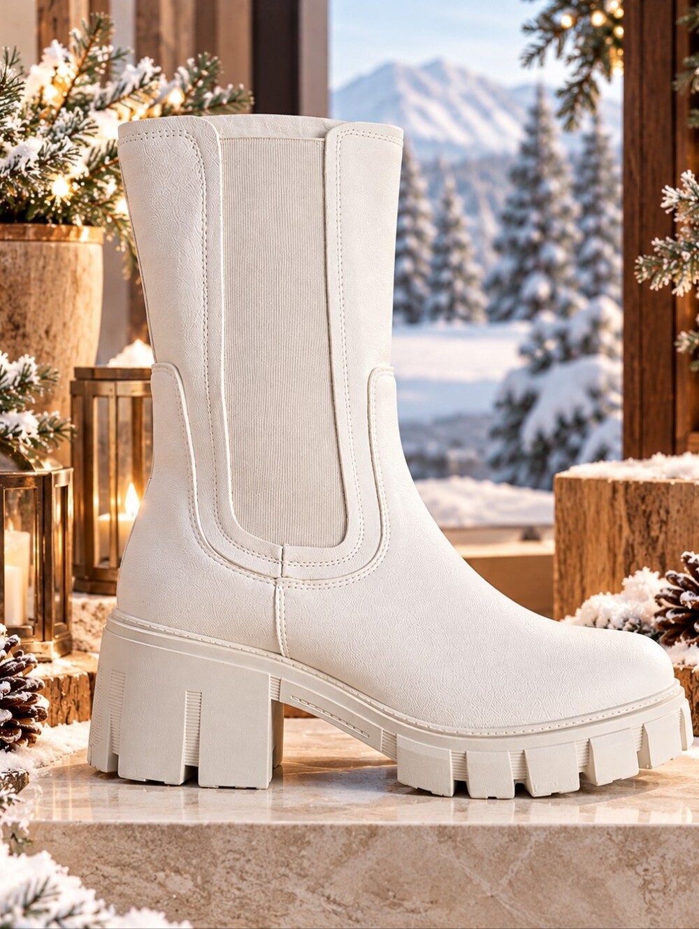 White Pull On CHELSEA-NIP-VARIOUS SIZES
